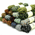 Unisex Shoelaces Hiking Round Canvas Athletic Boots Sneaker Shoe Strings Lace -