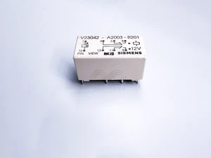 V23042-A2003-B201 Siemens Polarized PCB Relay D2 12VDC DPDT 2A 8-Pin - Picture 1 of 5