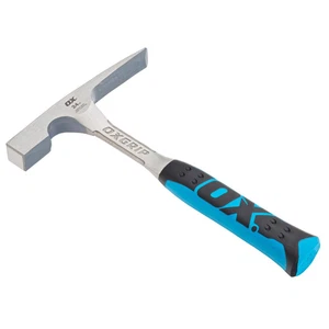 OX Tools Pro Brick Hammer 24oz Non Slip Grip Handle OX-P082424 Bricklayers Tools - Picture 1 of 4