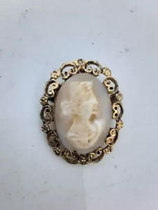 Antique Cameo Pendant/Broach - Picture 1 of 2