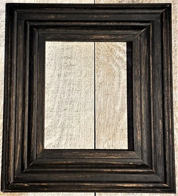 Marco de fotos F004-415 3-1/2" caviar envejecido Foto 1 de 2