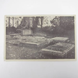 Vintage Postkarte Jamestown Virginia Friedhof Bergahorn James & Sarah Blair Gräber - Bild 1 von 15