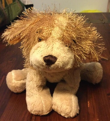 Pre-owned/Used ~ Ganz Webkinz Cocker Spaniel Dog Plush Brown w Shaggy Hair HM011 - Image 1 of 4