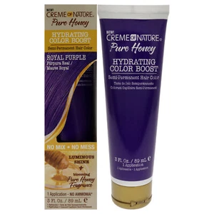 Pure Honey Hydrating Color Boost Semi-Permanent Hair Color - Royal Purple - Picture 1 of 1