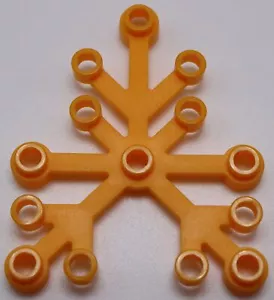 Lego 4x hell hellorange Pflanzenblätter 6 x 5 - Bild 1 von 1
