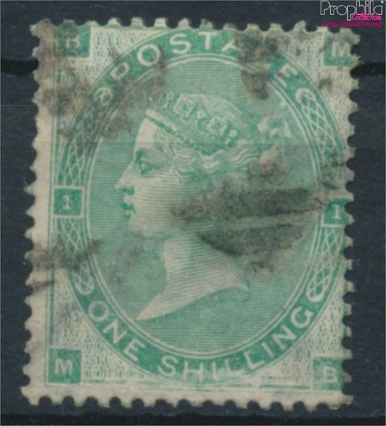 Timbres Royaume-Uni 1862 Mi 22a oblitéré 1862 victoria (10567284 - Photo 1/1