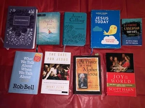 Lot Of 9 Prayer & Theology Books Jesus Calling & Today - Picture 1 of 19
