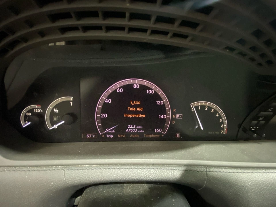 Medidor de velocímetro usado se adapta a: Mercedes-benz Mercedes clase cl 216 2009 tipo CL550 Foto 1 de 4