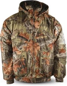 TrailCrest Men's Hoodie Camo Camouflage Rain Jacket Coat Outdoor Hunt Sport M-2X - Picture 1 of 13