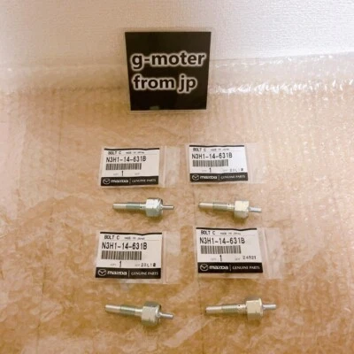 NEW Genuine Mazda RX-8 Metering Pump Oil Injector Squiretr Bolt N3H1-14-631B x4 - Изображение 1 из 2