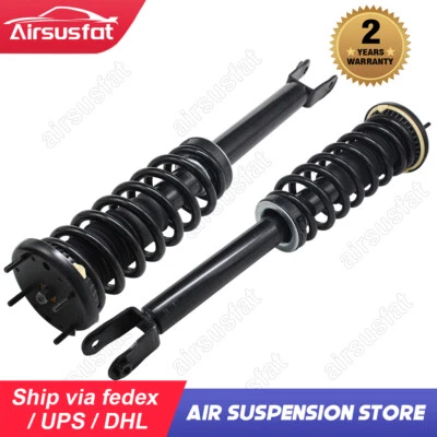 2x For Jaguar XJ X351 XJR XJR575 10-19 Front L&R Shock Struts Assembly Electric - Image 1 of 4