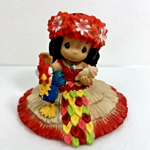 Precious Moments Disney Prinzessin Moana Hei-Hei Tropische Persönlichkeit Pose Rarität - NEU - Bild 1 von 18