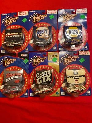 Hasbro Winners Circle NASCAR Napa ACDelco Harley Hood Series Lote de 6 NOC 1:64 Foto 1 de 4