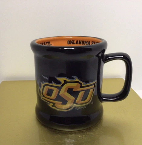 Oklahoma State University OSU Cowboys Black/Orange Mug Cover