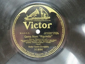 Victor Opera Company - VICTOR 31886 - Gems from "Rigaleto" - Picture 1 of 1