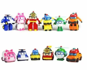Robocar Poli Transformer Toy mini action figure models Car Truck Toys New - Picture 1 of 18