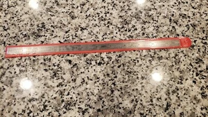 12 Inch SPI 13-885-9, Steel Rule, 10th-50th-32nd-64th Grad, Ridgid, Satin NEW! - Picture 1 of 8