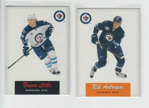 12/13 OPC Winnipeg Jets Retro 2 Cards - Bryan Little Nik Antropov - Picture 1 of 2