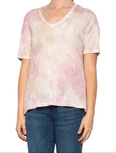 C&C California Open Back Tie Dye Shirt Cherry Pie Size L - Picture 1 of 2