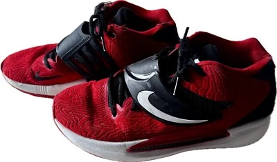 Nike KD 14 TB University Red 2021 Black White Basketball Shoes Sz 8.5 DA7850 600 - Image 1 of 4