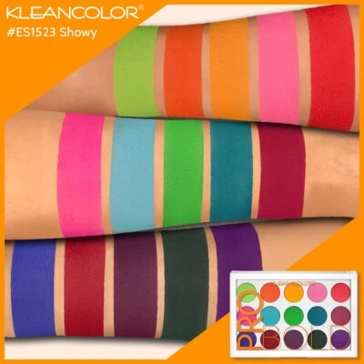 Kleancolor PRO BOLD-Pressed Pigment Palette - Vivid, Bright & Matte Finish Color - Image 1 of 3
