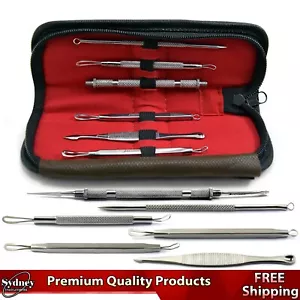 Blackhead Removal kit Tools Spot Acne Blemish Pimple Comedone Extractor - Bild 1 von 9