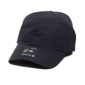 NEW NIKE HOH AIR MICHAEL JORDAN AJ FLIGHT BLACK 86 HAT CAP BULLS JUMPMAN UNISEX - Picture 1 of 22