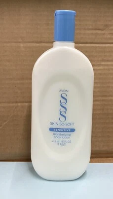 Avon Skin So Soft Moisturizing Body Lotion Sensitive Skin   16 oz.   NOS 1997 - Image 1 of 3