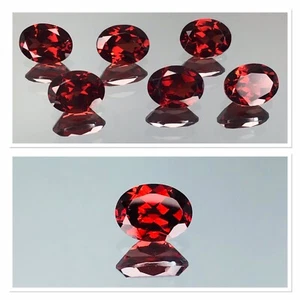 Garnet Untreated Mozambique Africa 9.40 Carat Hand Faceted Almandine Gemstones - Picture 1 of 9