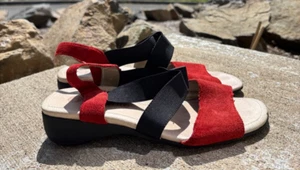 Rieker Women's Elea 53 Remonte Sandals Red/Fire/Schwarz Size US 6 / EU 37 - Picture 1 of 11