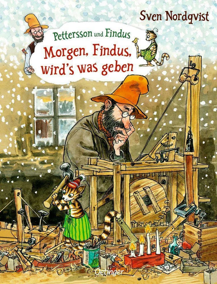 Morgen, Findus, wird's was geben von Sven Nordqvist (1995, Gebundene Ausgabe)