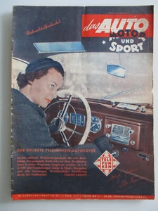Das Auto Motor und Sport Heft Nr. 25 Dezember 1951 Test Renault 4 CV 52 - Picture 1 of 6