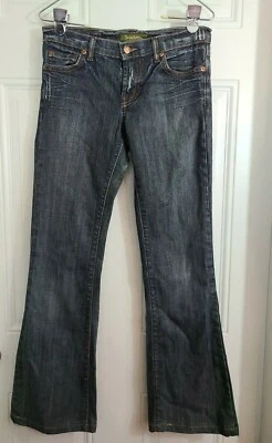 Pantalones de mezclilla para mujer DAVID KAHN lavado medio Nikki Bootcut talla 26x31  Foto 1 de 4