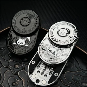 Angry Rabbit EDC Fidget Slider Edelstahl mechanische Ratsche Fidget Spielzeug - Bild 1 von 8