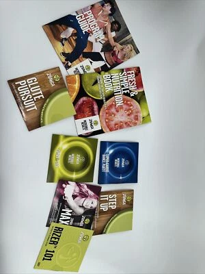 Zumba Transformation Kit 7 DVDs, Nutrition Book & Program Guide T98 - Image 1 of 4