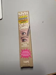 NYX Professional Lift & Snatch MicroBrush Eyebrow Tint Pen Taupe - Picture 1 of 2