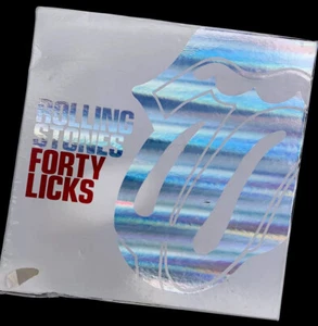 Rolling Stones Forty Licks Collector BoxSet Poster Book No CDs As-Is Mick Jagger - Picture 1 of 9