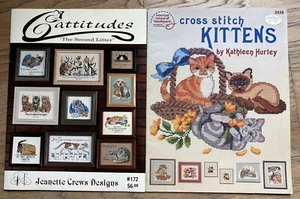 Catittudes-The Second Litter # 172  & Cross Stitch Kittens Cross Stitch Patterns - Picture 1 of 6