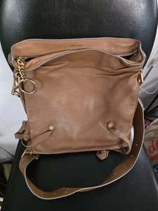 Borsa a tracolla Jimmy Choo in pelle marrone, tracolla, ottime condizioni - Foto 1 di 11