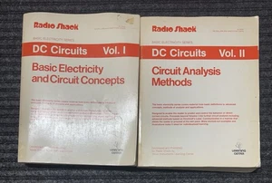 Radio Shack DC Circuits Vol 1 & II Basic Electricity Circuit Analysis - Picture 1 of 2