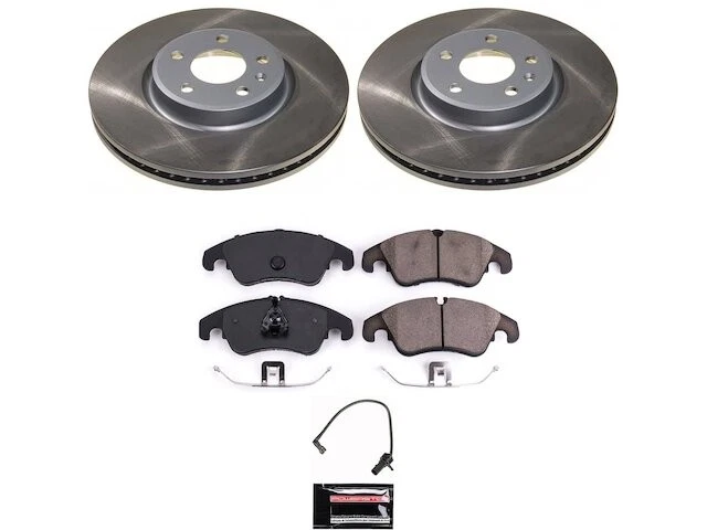 Kit de pastillas de freno delanteras y rotor para Audi A4 2012-2016 2013 2014 2015 FX862XP Foto 1 de 1