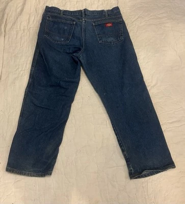 Dickies Men’s Size 36x32 Vintage Denim Jeans (N86) - Image 1 of 4