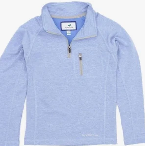 PROPERLY TIED 1/4 Zip Knit Pullover - Ocean - NWT Boys XL (18/20) - Picture 1 of 1