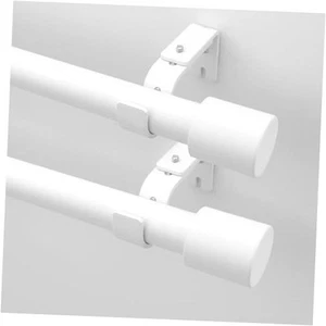 Modern Curtain rods for windows 16 to 120 Inches Adjustable Length, 1 Inch - Picture 1 of 6
