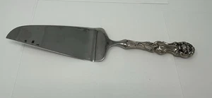 Lion by Wallace Sterling Silver Pie or Cake Serving Knife 10.5" - Picture 1 of 7