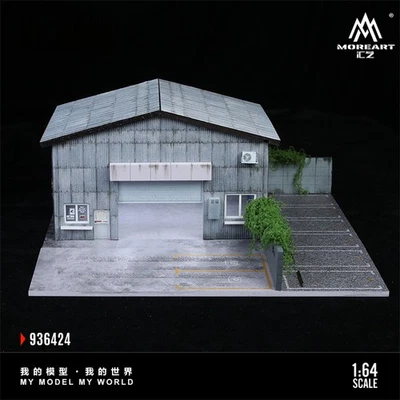 MoreArt 1:64 Factory building C Diorama - Image 1 of 4