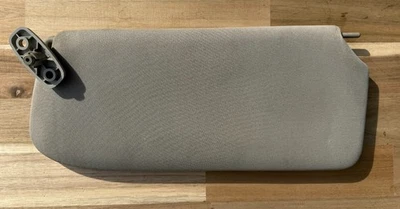 Nissan Sentra 2007-2012 OEM Driver Side Sun Visor Gray Cloth LH Sun Shade - Image 1 of 2