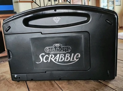 Scrabble Diamond Anniversary Edition Complete Milton Bradley 2007 Crossword Word - Image 1 of 4