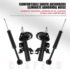 4PCS Front Rear Full Set Shock Strut Assembly For Chrysler 200 2.4L 3.6L 2015-17 - Picture 1 of 9