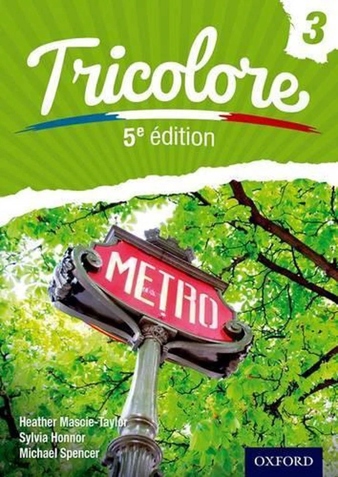 Tricolore 3 5th Edition by Heather Mascie-Taylor (French) Paperback Book - Image 1 of 1